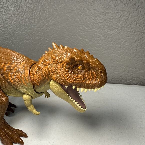 Jurassic World Wild Roar Ceratosaurus Dinosaur Action Figure, Chomp Attack+Sound - Picture 4 of 6